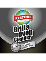 Oven Cleaner and Stove Top Cleaner - 22 oz. - Low Fume, Non-Caustic, Powerful Cleaning and Stove Degreaser Cleaner Heavy Duty Without the Toxins