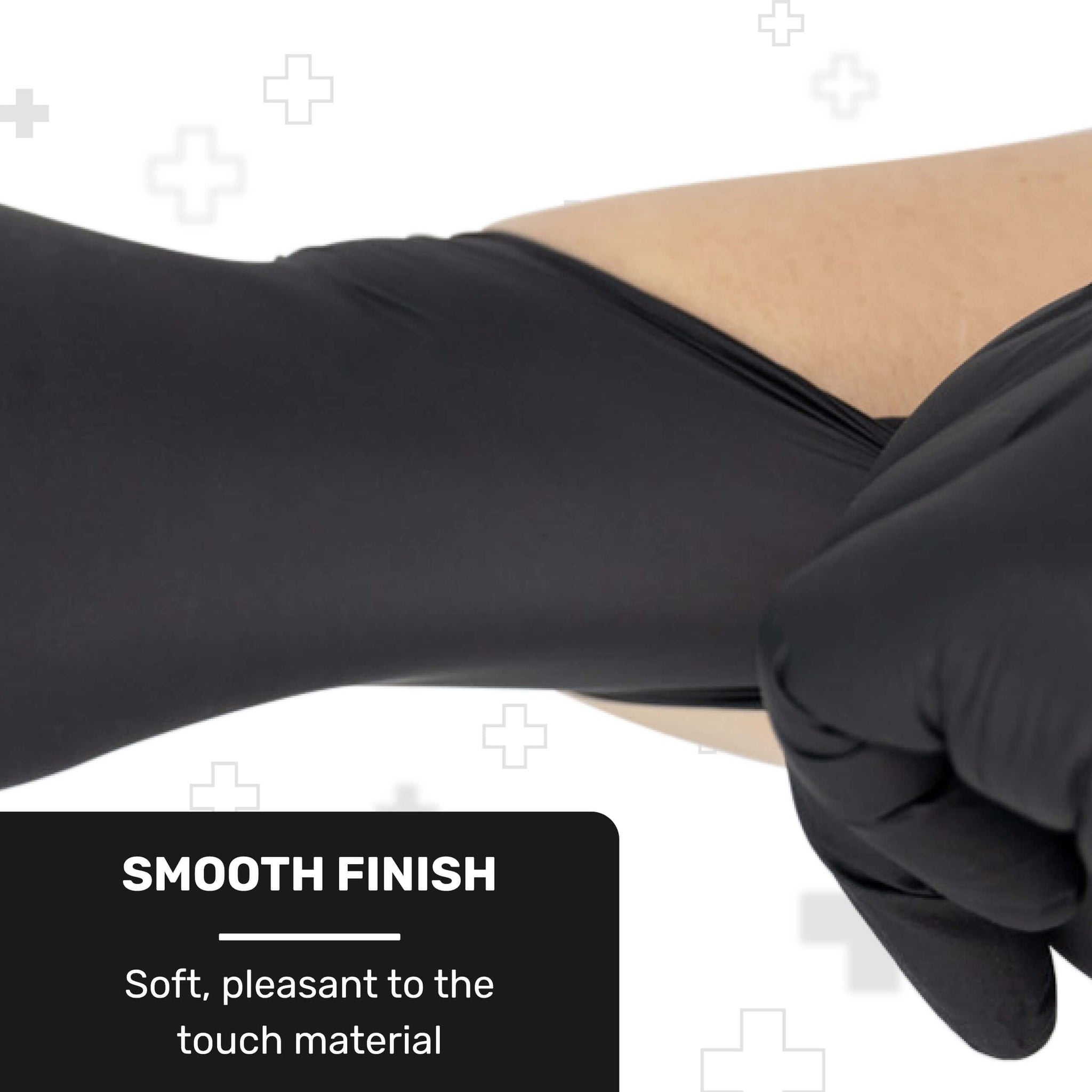 Well Before Black Vinyl Gloves - Small 200 Ct. Disposable Powder-Free and Latex-Free Gloves