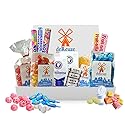 deReuze Dutch Sweets and Treats Gift Box - Butterscotch, Raspberry & Fruit Flavored Hard Candy, Dutch Mints & Fruity Chews - Imported Candy Variety