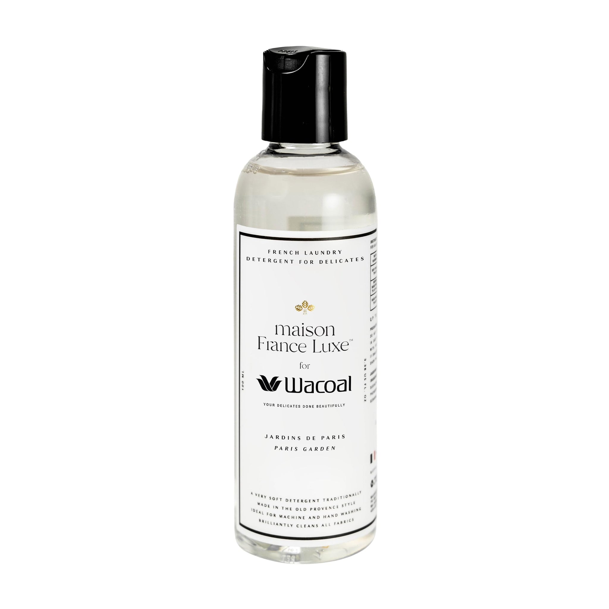Wacoal Travel Laundry Detergent for Delicate Fabrics by Maison France Luxe, Enzyme-Free, Gentle on Skin & Safe for Fine Fabrics, Silk and Wool