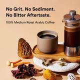 ActivatedYou Morning Lift Mushroom Infused Coffee - Certified Organic, Plant Based Mushroom Coffee Instant Blend Made with Lion's Mane & Cordyceps