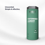 HEX Performance Laundry Detergent, Unscented, 100 Loads (50ld Pack of 2) - Concentrated Activewear Detergent for Odor Removal, Sweat & Residue