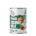 Bake & Tango Organic Coconut Milk - Rich & Creamy Coconut Milk, High-Fat, Unsweetened, Kosher, for Smoothies, Ice Creams, Baking & Cocktails, 13.5 fl oz