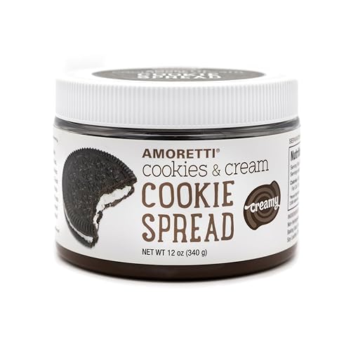 Amoretti - Cookies & Cream Creamy Cookie Spread - 12 oz