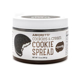Amoretti - Cookies & Cream Creamy Cookie Spread - 12 oz
