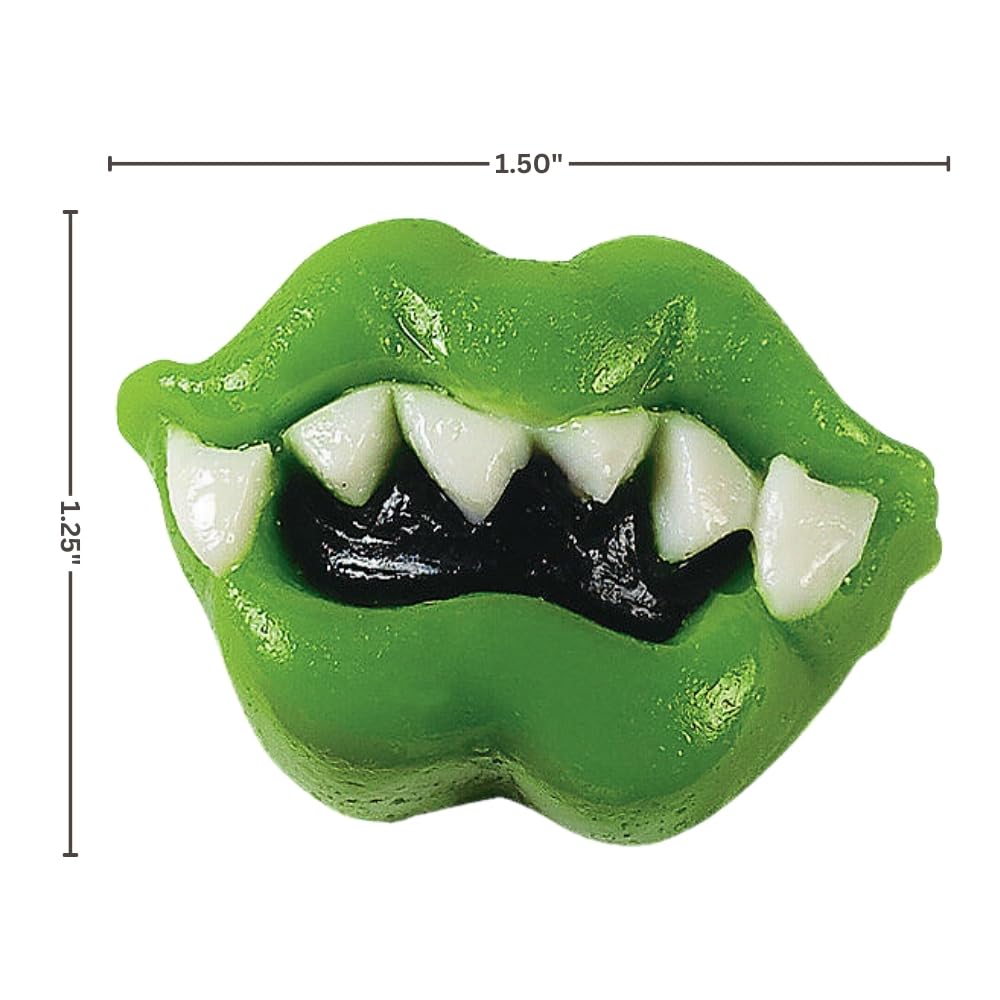 Fun Express Halloween Candy Bulk Individually Wrapped - 46 Piece Gummy Candy Variety Pack with Sour Monster Teeth & Lips | Perfect for Trick or Treat