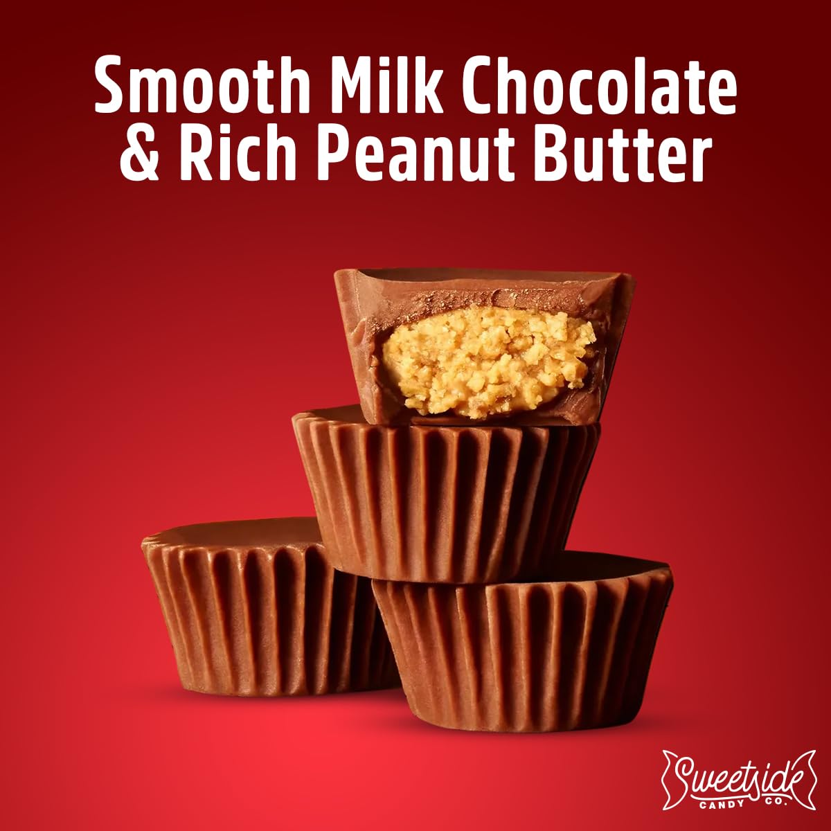Peanut Butter Miniature Cups, 2lb Pack of Peanut Butter Cups Bulk, Perfect ReesCups for Stocking, Dessert Toppings, Party Favors and Gift Baskets