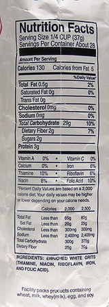 Moss Water Ground White and Yellow Whole Corn Grits each Bag is 2 Lbs