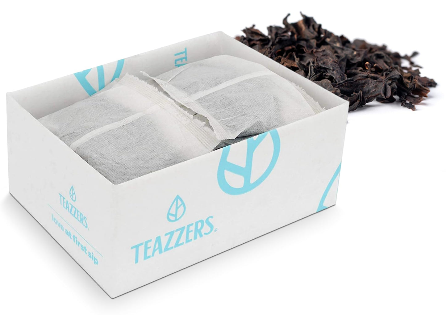 Teazzers Premium All-Natural Black Tea Bags - Great for Foodservice Commercial Ice Tea Brewers | Unsweetened USA-Made Bulk Tea for Restaurants, Cafés
