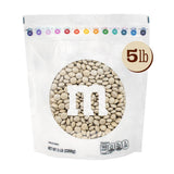 M&M'S Cream Milk Chocolate Candy, 5 lb Bulk Resealable Bag
