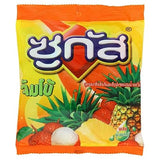 Sugus Jumbo, Lychee and Pineapple Flavor Candy Mix Fruit Juice 94.5g