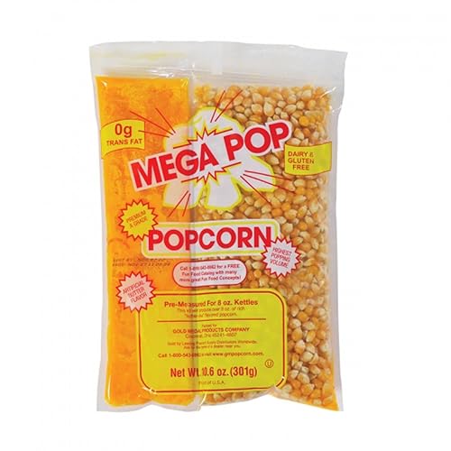 Gold Medal Mega-pop Popcorn Kit - 10.6 Oz. - 24 Ct.