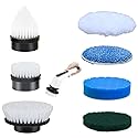 Leebein ANS-8050 Electric Spin Scrubber Replacement Brush Heads, 7pcs Extra Brush Accessories Kit for Leebein ANS-8050 & ANS-8051 8052 Electric