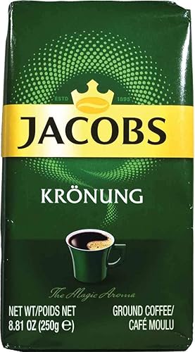 Jacob's Coffee Kronung Ground Coffee, 8.8 Ounce