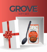 Sauce Simmer Butter Chicken, 10.58 OZ Bundle with Black Nylon Basting Spoon - Rich Tomato and Coconut Cream Blend with Mild Spices, Great for Easy