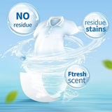 SureStuff Laundry Detergent Sheets Fresh Scent - 80 (7"x11") Loads Eco Liquidless Soap - Travel-Friendly for Hot & Cold Cycles, Tackles Tough Stains