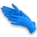 Green Direct Nitrile Disposable Gloves, Food Prep Kitchen Cooking and Cleaning Gloves Disposable Latex Free, and Powder Free Size Medium, Pack of 100