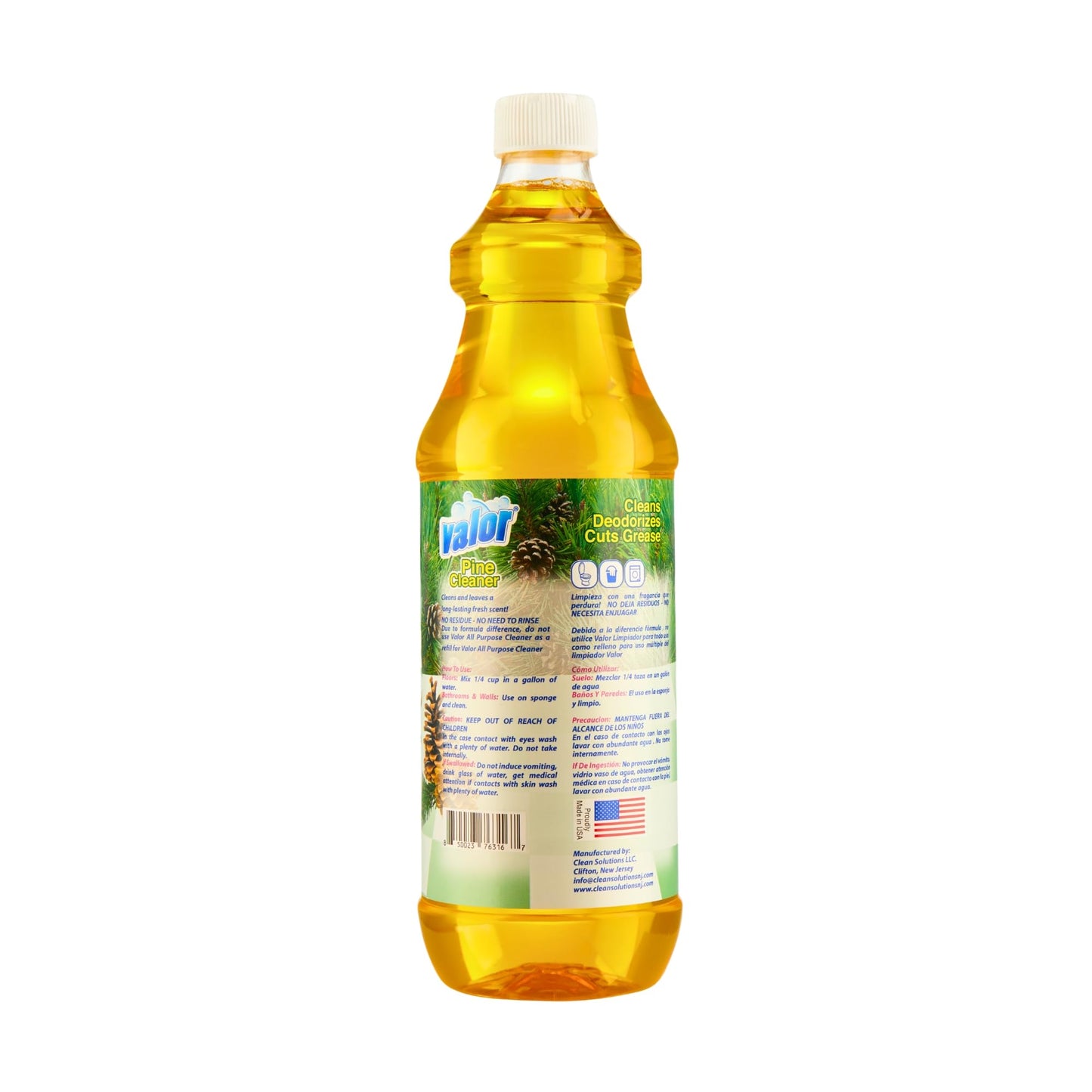 Valor Multi-Purpose Cleaner, 28 fl oz - Powerful Multi-Surface Cleaning, Streak-Free Shine, Biodegradable Formula, Made in USA (28 Fl Oz (Pack of 1)