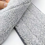 Wet Mop 24" Microfiber Mop Heavy Duty Floor Pads Replacement Kit 6 Pack Reusable Mop Head