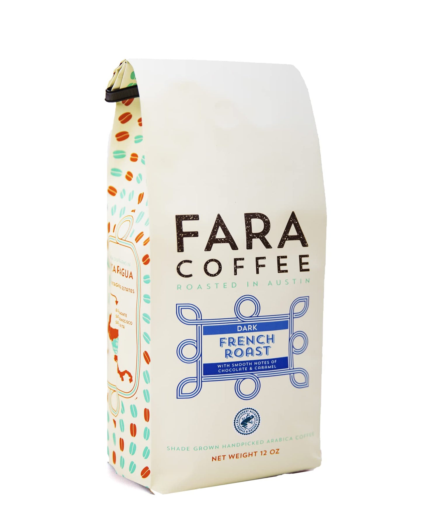 Fara Coffee, Ground (French Roast (Dark), 12 oz)