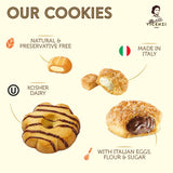 Matilde Vicenzi Verona Gift Tin - Assortment of Italian Pastries and Cookies - Gourmet Gifts for Father's Day, Birthday and Every Special Occasion