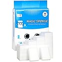 Dr.Wow 50-Pack Extra-Thick Melamine Sponges 3.94" 2.76" 1.18" Durable Kitchen & Bathroom Cleaning Pads Powerful, Non-Scratch, Water-Activated Magic