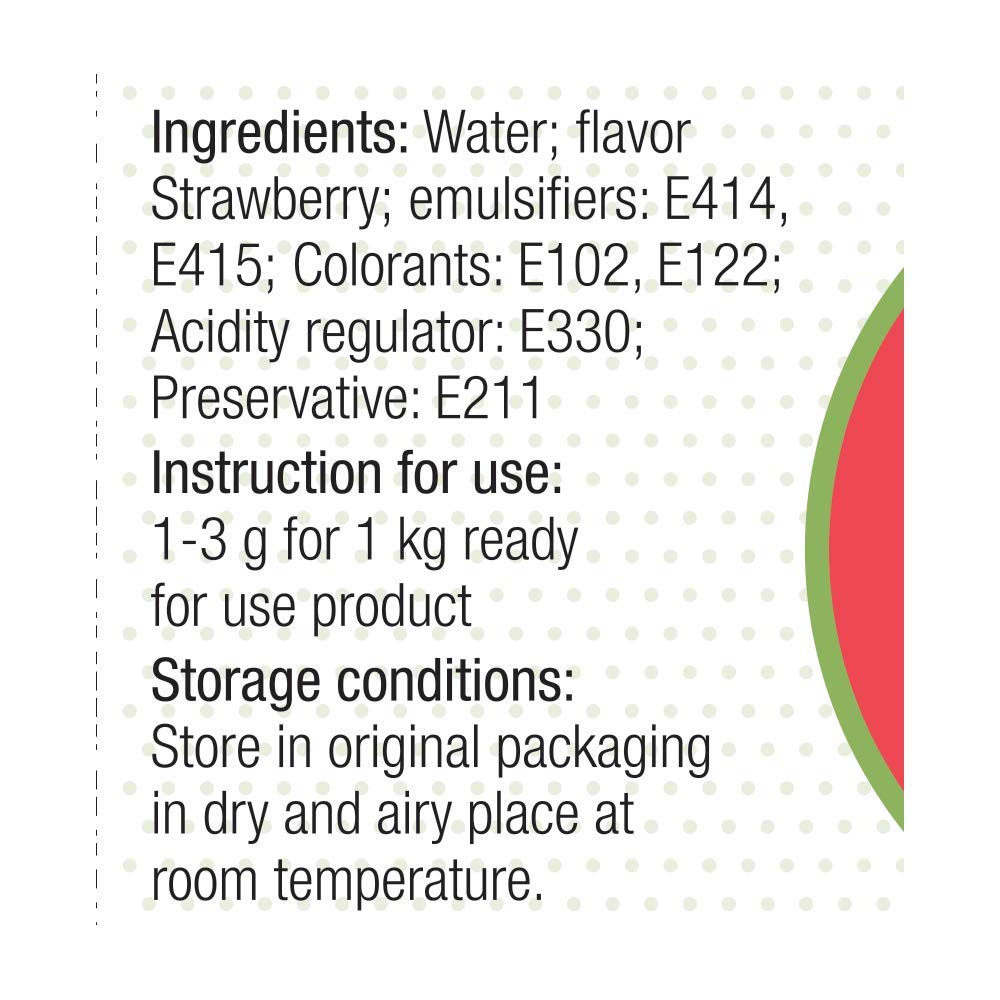 Strawberry Bakery Emulsion, 100 ml (3.38 fl oz)