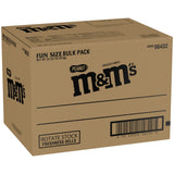 M&M'S Peanut Chocolate Candy Fun Size 23-Pound Bulk Package Box, 368 Ounce (Pack of 1)