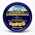 Heavenly Bites Danish Style Butter Cookies in Metal Tin 12 Ounce