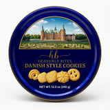 Heavenly Bites Danish Style Butter Cookies in Metal Tin 12 Ounce