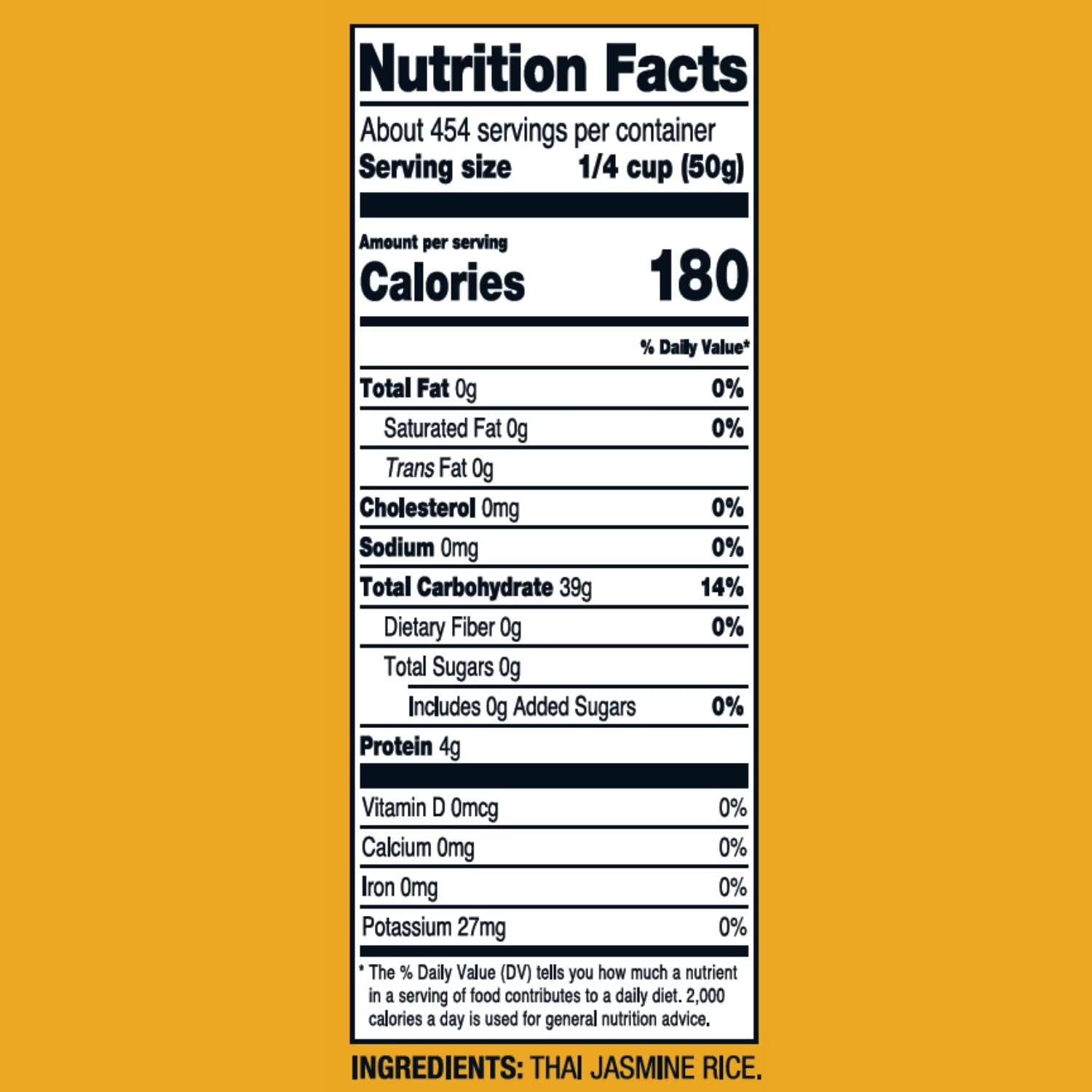 Member Mark Thai Jasmine Rice, rice 25 lb bag
