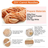 Plant Gift 100% Pure Carrot Powder Powder ???? Natural Carrot Flour, Great Flavor for Drinks, Smoothie, Yogurt, Baking, cookies and Beverages, Non-GMO