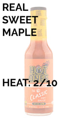 Hot Ones The Classic Chili Maple Made With Natural Ingredients & Flavors From Chili Peppers & Maple Syrup, 5 fl oz Bottle (1-Pack)