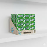 Extr-a Spearmint Sugar Free Chewing Gum, Bulk Pack, 15 Pieces per Pack, 10 Count