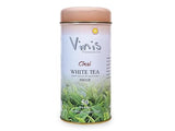 Vinis Premium Chai White Tea Tea Box of 6 Tins (50 tea bags per Tin) (Chai White Tea)