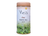 Vinis Premium Chai White Tea Tea Box of 6 Tins (50 tea bags per Tin) (Chai White Tea)