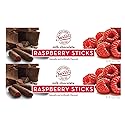 Sweet's Candy Milk Chocolate Raspberry Stick (2) and Happy Holidays Card (1) Bundle