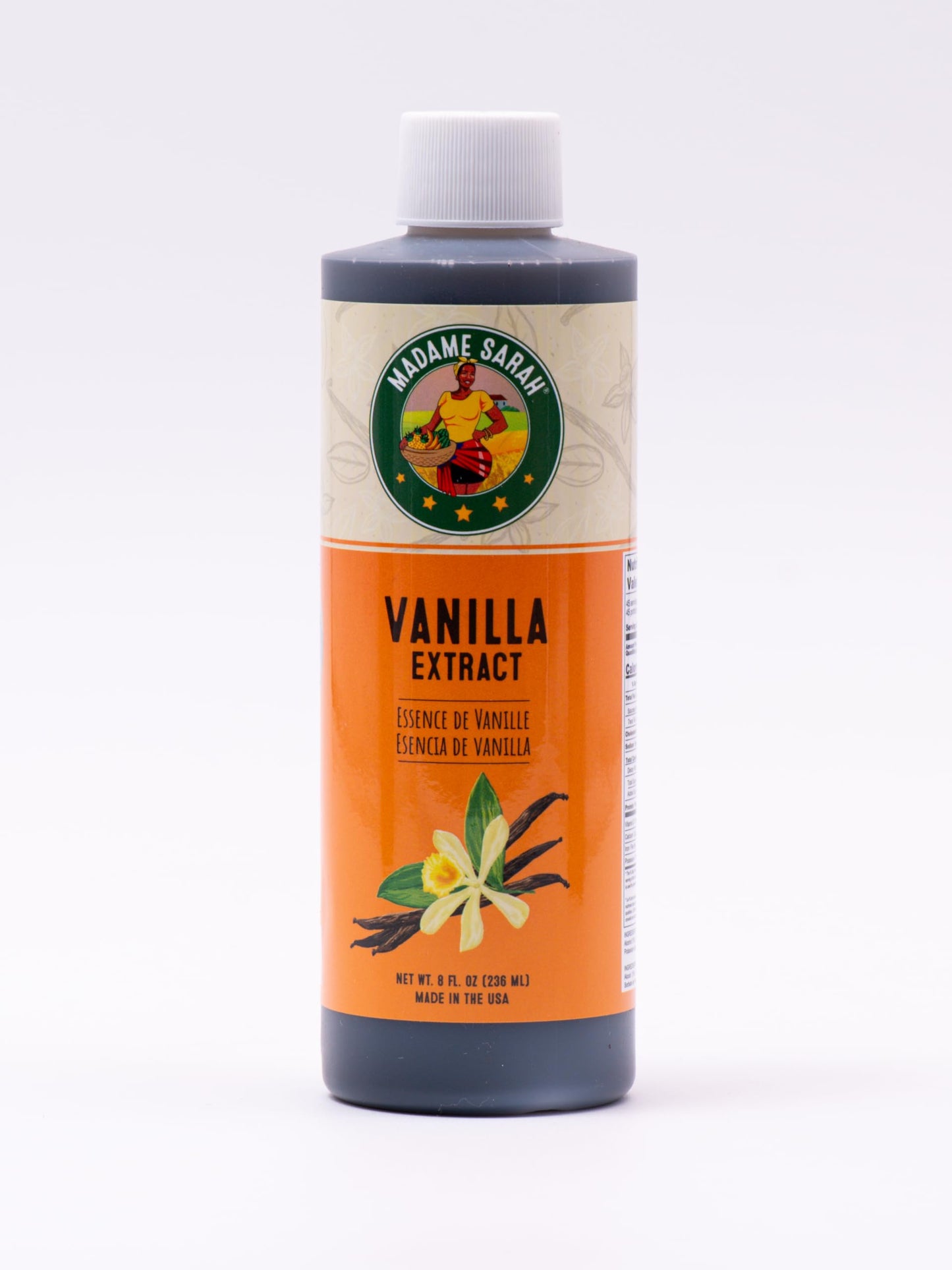 Madame Sarah Vanilla Extract (8oz)