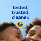 Tide Free & Gentle Liquid Laundry Detergent, 100 Loads, 132 fl oz, Tide Laundry Detergent, Clean Laundry Detergent