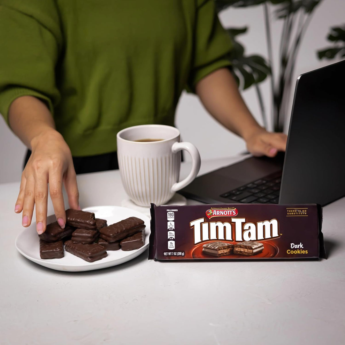 Tim Tam Sampler - Extra Chocolaty, Original, Dark, Chewy Caramel - Chocolate Cream Filling, Imported from Australia (4 Pack) Deliciousness Chocolate