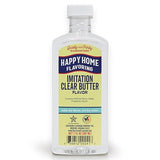 Happy Home Imitation Clear Butter Flavoring, Non-Alcoholic, Certified Kosher, 7 oz.