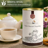 Blossom & Brew Mystic Muscatel Darjeeling Loose Leaf 2nd Flush Black Tea (1.76oz) with Signature Muscatel Notes - Aromatic Indian Chai from Teesta