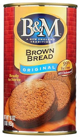 B & M Bread Brown Plain Pack of 2, Net WT 16 0z (1 LB) 453g