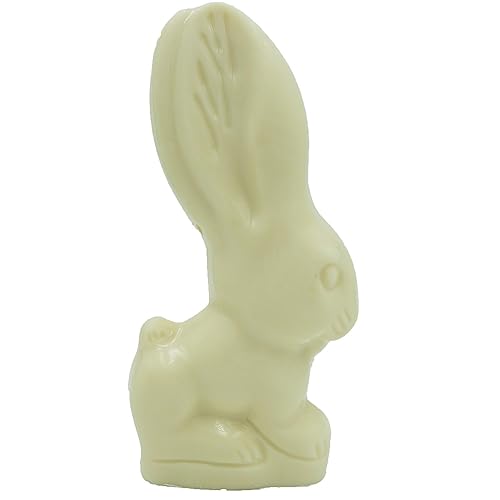 Philadelphia Candies Solid White Confection Easter Bunny, 12 Ounce
