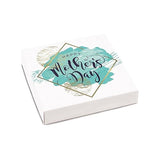 Sugar Free Happy Mother's Day Assorted Chocolate Candy Blue Gift Box by Diabetic Candy & diabetic friendly Mothers Day Gift