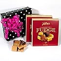 Sitting Pretty Fudge Gift Box, 2 Pounds Fudge (Chocolate Walnut)