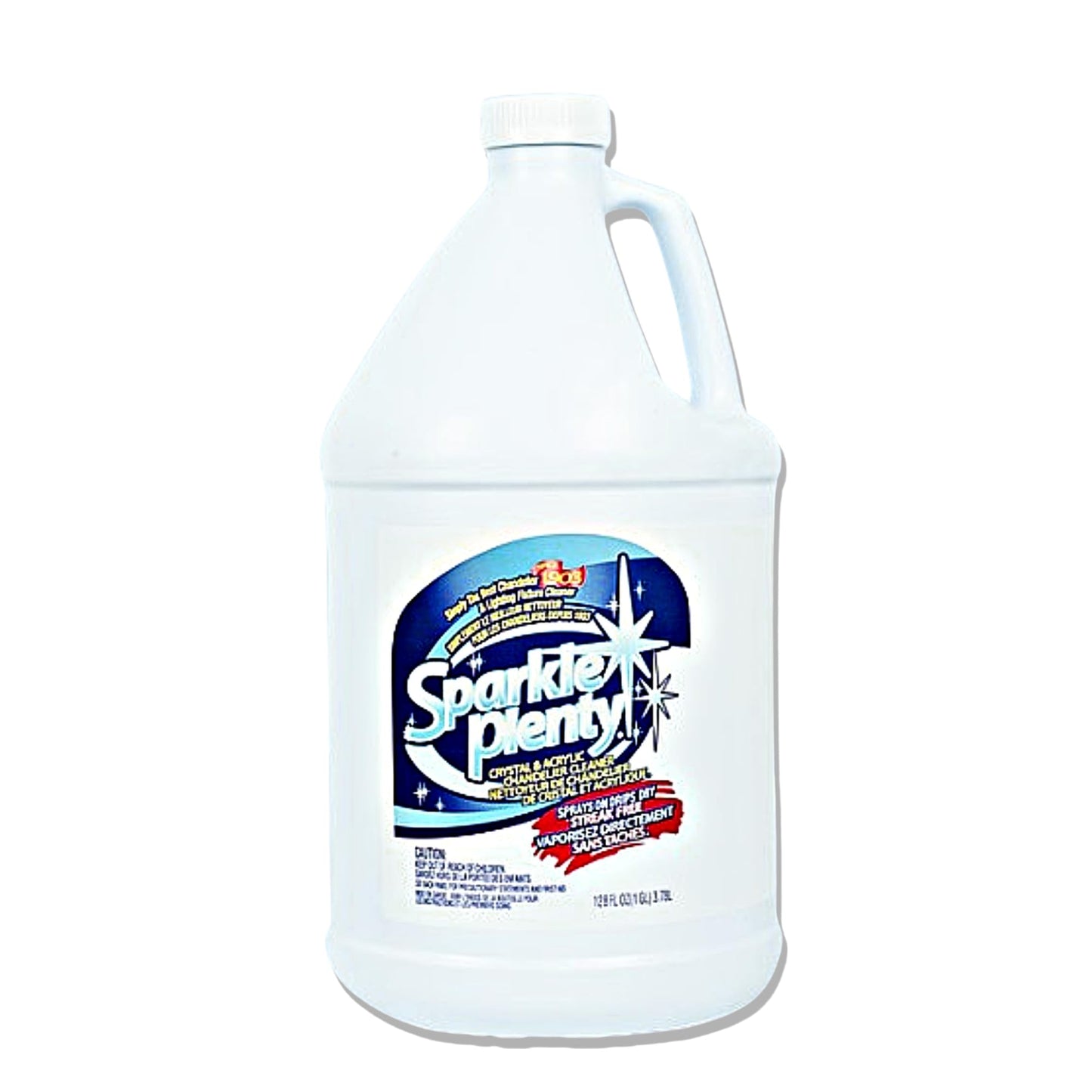 Sparkle Plenty Chandelier Cleaner Drip Dry Spray No Wipe -Dust Remover & Streak Free Glass Cleaner Spray for Chandelier Crystals &Window Screen