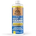 Uncle Todd's HVAC Drain Line Cleaner - 16 Months Supply Bleach-Free, Fast-Acting, Long-Lasting AC Drain Line Solution for Tough Clogs & Buildup