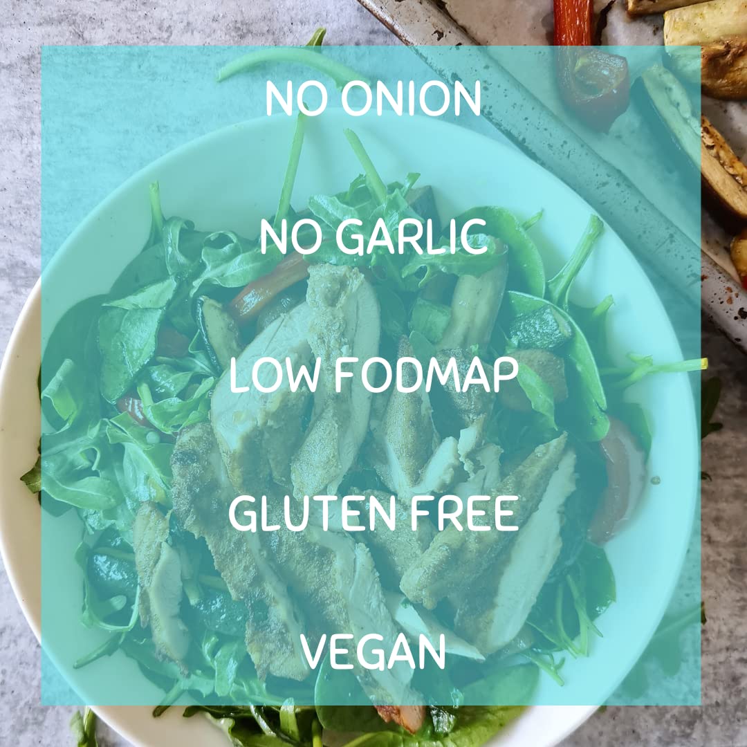 Foddies Low FODMAP Moroccan Spice Blend - Cumin Coriander Cinnamon Seasoning, No Onion No Garlic, IBS Friendly, Gluten Free, Vegan, 3.5oz