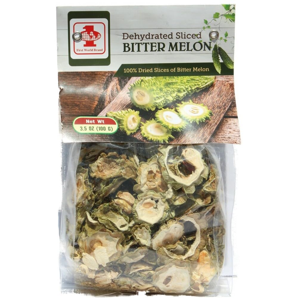 100% Natural Dehydrated Sliced Bitter Melon Herbal Tea 3.5 oz
